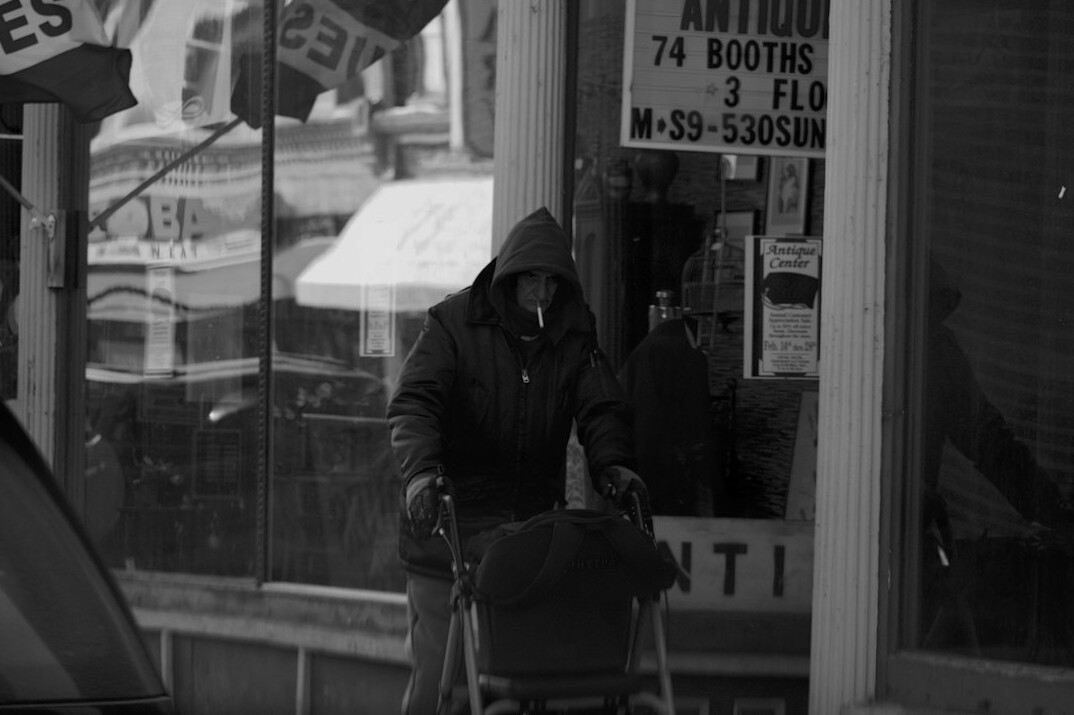 store detective confronting thief
