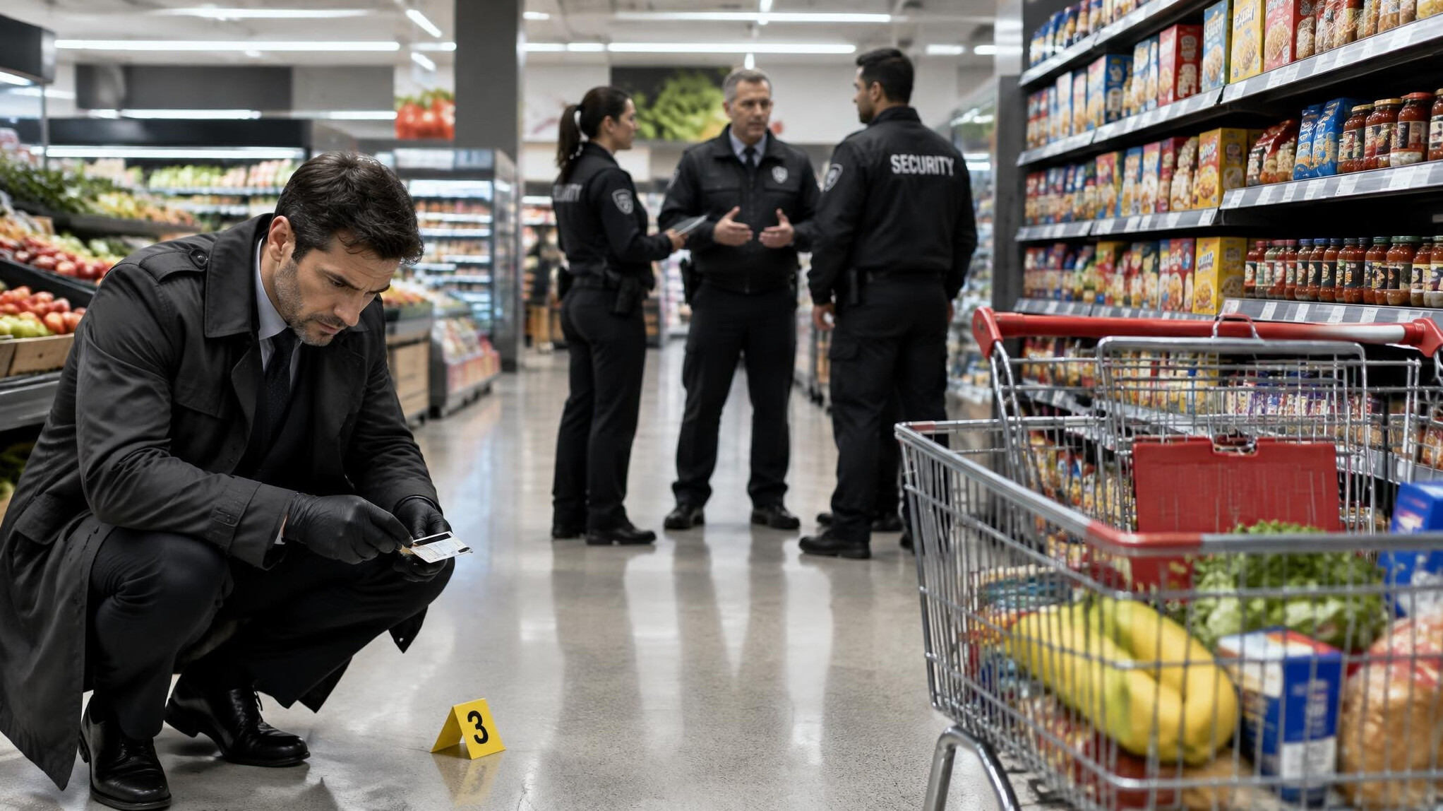 detective in action